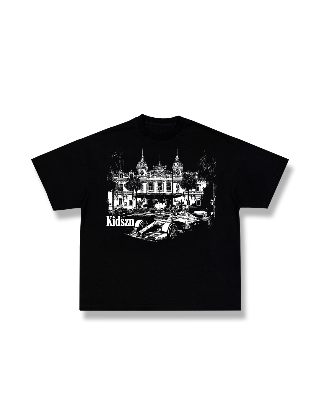 'Casino' Classic Fit Tee (Black)