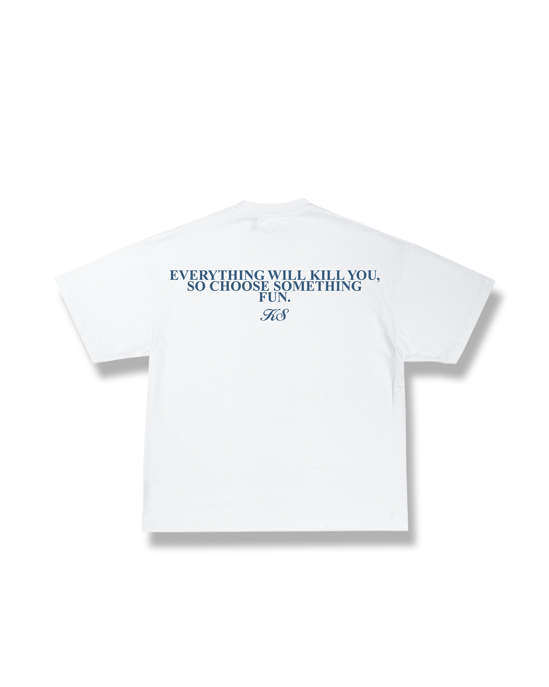 'Monte Carlo' Classic Fit Tee (White)