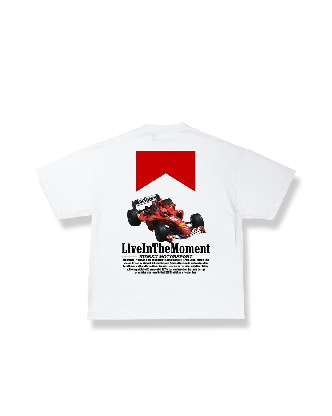 'F1-2004' Classic Fit Tee (White)
